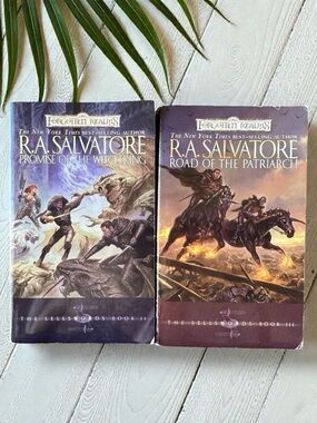 R.A. Salvatore The Sellswords Book II & III Paperback Set Forgotten Realms